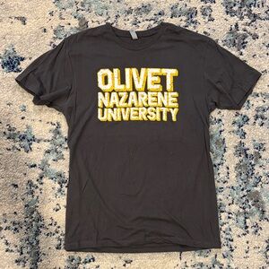 Olivet Nazarene University Men's Black T-Shirt
